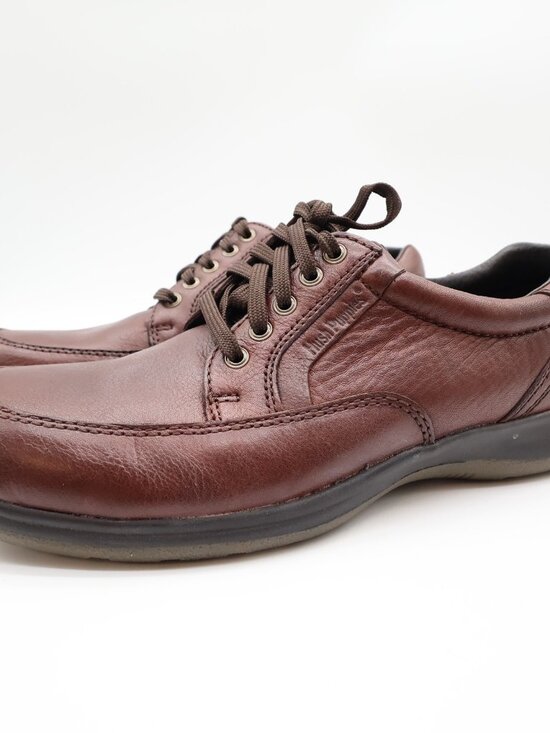 Hush Puppies Approach Oxford Mens 8 Dark Brown Leather Shoes main image 7